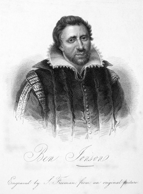 Benjamin Jonson (1572-1637). /Nenglish Playwright And Poet. Line And Stipple Engraving, English, Early 19Th Century. Poster Print by Granger Collection - Item # VARGRC0043771
