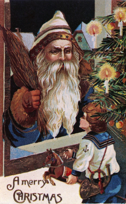 American Christmas Card. /Nlate 19Th Century. Poster Print by Granger Collection - Item # VARGRC0018693