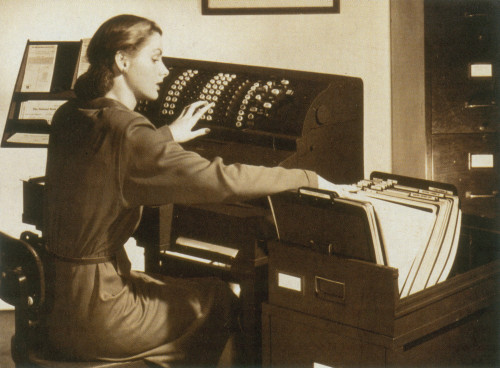 Calculating Machine Poster Print by Science Source - Item # VARSCIJC3383
