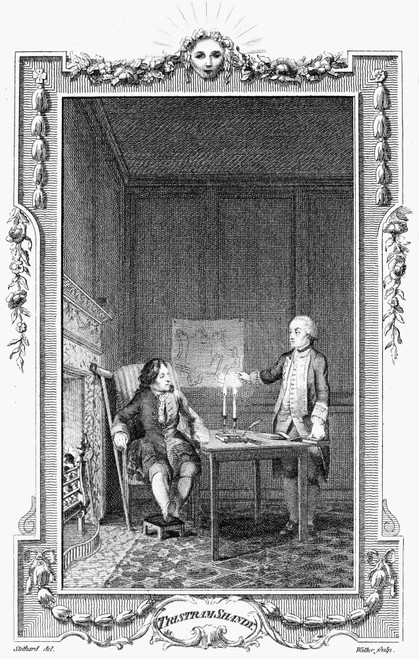 Sterne: Tristram Shandy. /Nengraving For The 1781 Edition Of Laurence Sterne'S Novel. Poster Print by Granger Collection - Item # VARGRC0016397