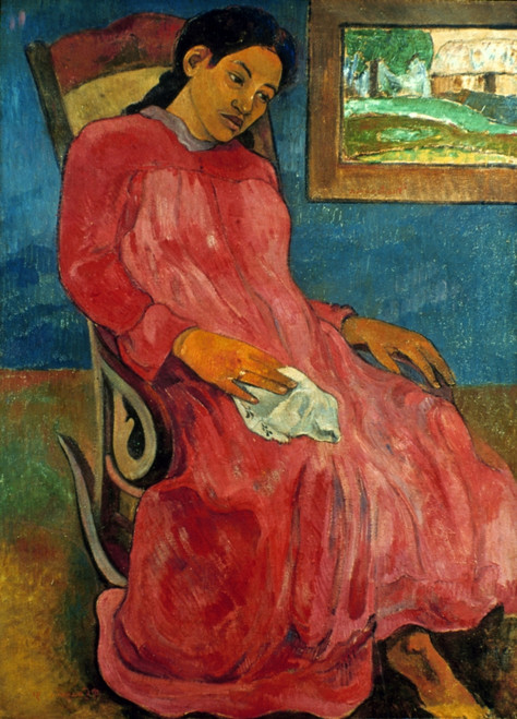 Gauguin: Reverie, 1891. /Npaul Gauguin: Reverie (Melancolique). Oil On Canvas, 1891. Poster Print by Granger Collection - Item # VARGRC0025273 Gauguin: Reverie, 1891. /Npaul Gauguin: Reverie (Melancolique). Oil On Canvas, 1891. Poster Print by Granger Collection - Item # VARGRC0025273