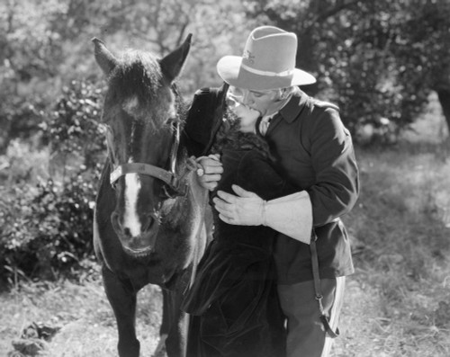 Silent Film Still. /Nmadge Bellamy And Kenneth Harlan In A Scene From "The Golden Strain,' 1925. Poster Print by Granger Collection - Item # VARGRC0027739