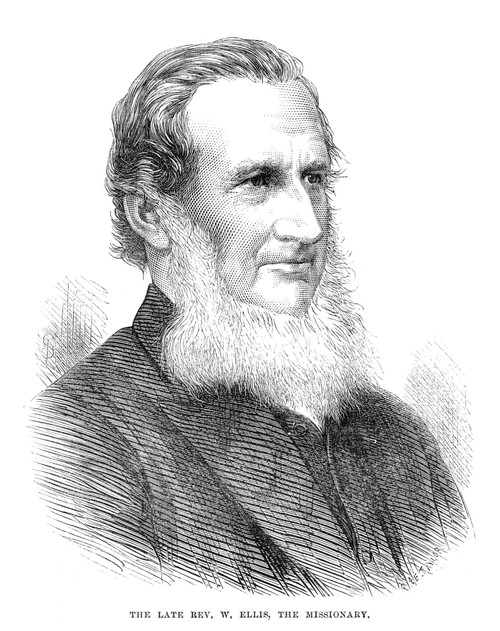 William Ellis (1794-1872). /Nenglish Missionary And Author. Engraving, 1872. Poster Print by Granger Collection - Item # VARGRC0350753