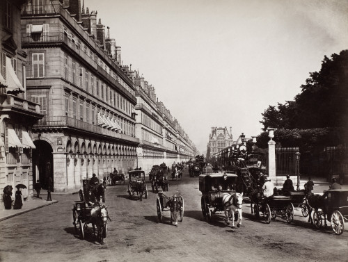 Paris: Rue De Rivoli. /Nrue De Rivoli, Paris, France. Photographed C1900. Poster Print by Granger Collection - Item # VARGRC0094900