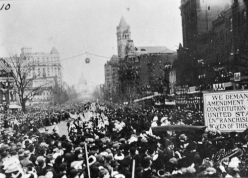 Suffrage Parade, 1913. /Nsuffrage Parade In Washington, D.C., 3 March 1913. Poster Print by Granger Collection - Item # VARGRC0186646