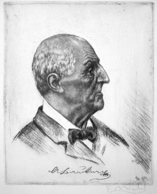 Anton Bruckner (1824-1896). /Naustrian Composer And Organist. Etching. Poster Print by Granger Collection - Item # VARGRC0050819