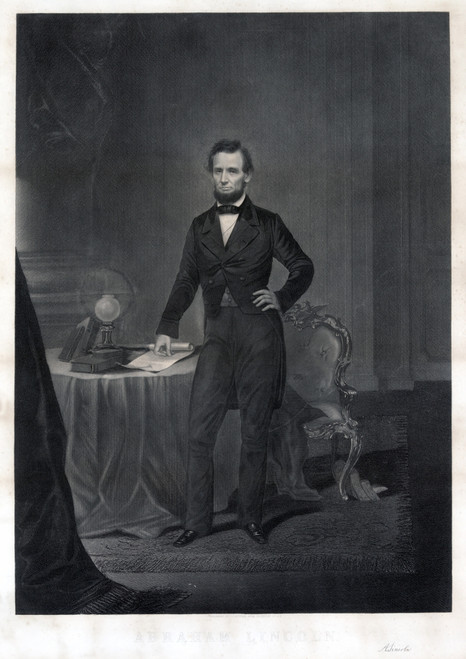 Abraham Lincoln /N(1809-1865). 16Th President Of The United States. Engraving By John Chester Buttre, Mid To Late 19Th Century. Poster Print by Granger Collection - Item # VARGRC0322841