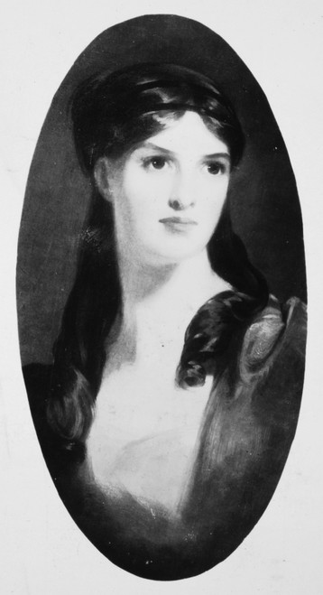 Frances Anne Kemble /N(1809-1893). /N'Fanny.' English Actress. Oil On Canvas By Thomas Sully. Poster Print by Granger Collection - Item # VARGRC0016895
