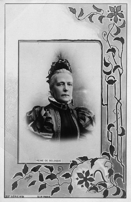 Marie Henriette Of Austria /N(1836-1902). Queen Consort Of King Leopold Ii Of Belgium. Photo Postcard, C1900. Poster Print by Granger Collection - Item # VARGRC0325200