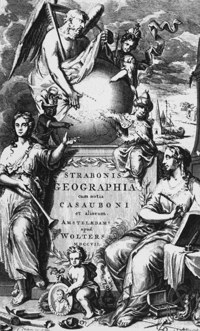 Allegory: Geography, 1707. /Ntitle Page Of A 1707 Edition Of Strabo'S 'Geography' By Joannem Wolters. Poster Print by Granger Collection - Item # VARGRC0092075