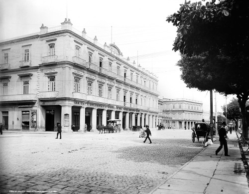 Cuba: Havana, C1900. /Nthe Hotel Inglaterra In Havana, Cuba, C1900. Poster Print by Granger Collection - Item # VARGRC0126146