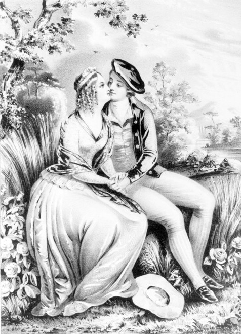 Robert Burns and Mary Campbell, 1786 Poster Print by Science Source - Item # VARSCIJA9348