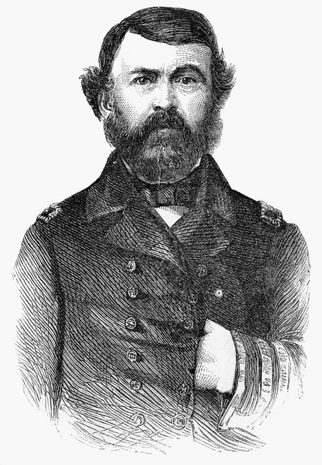 Louis M. Goldsborough /N(1805-1877). Rear Admiral In The U.S. Navy During The Civil War. Wood Engraving, American, 1862. Poster Print by Granger Collection - Item # VARGRC0371232