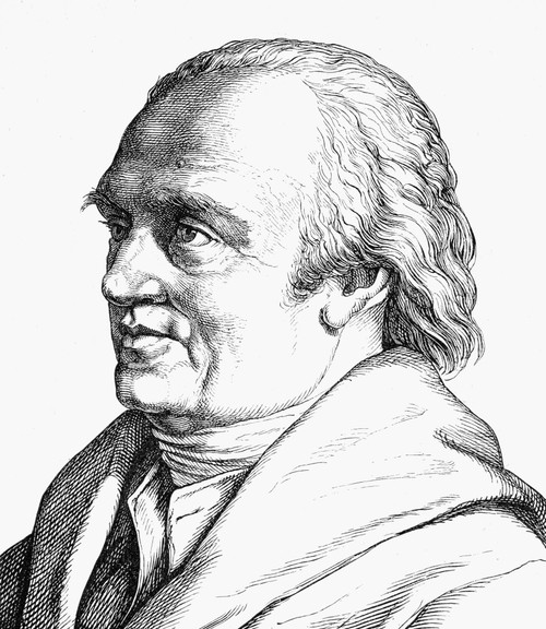 Sir William Herschel /N(1738-1822). English (German-Born) Astronomer. Line Engraving, German, 19Th Century. Poster Print by Granger Collection - Item # VARGRC0044553
