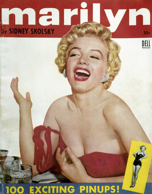 Marilyn Monroe (1926-1962). /Namerican Cinema Actress. 'Marilyn.' 100 Pinup Photographs Of Marilyn Monroe Selected By Sydney Skolsky, C1954. Poster Print by Granger Collection - Item # VARGRC0120652