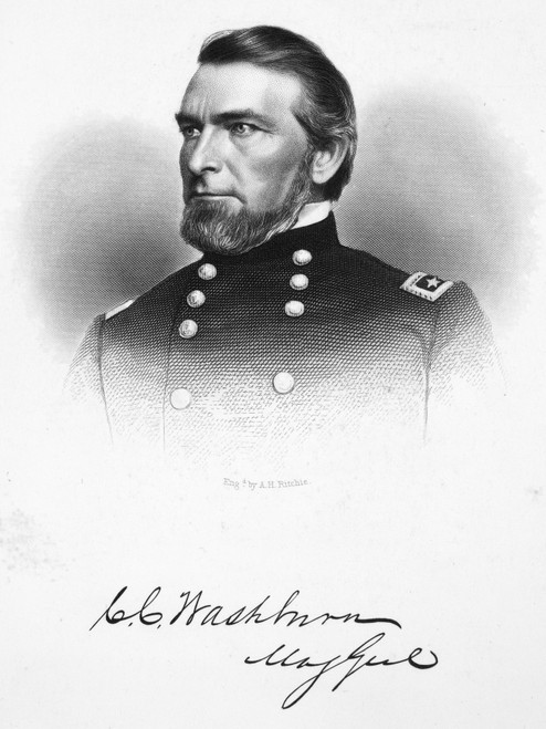 Cadwallader Colden Washburn/N(1818-1882). American Businessman And Politican. Steel Engraving, American, 1864. Poster Print by Granger Collection - Item # VARGRC0071736