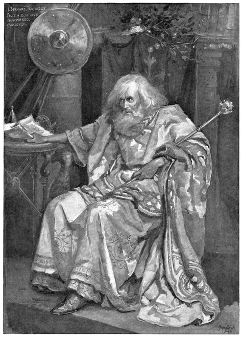 Henry Irving (1838-1905). /Nenglish Actor. As King Lear. Drawing By J. Bernard Partridge, 1892. Poster Print by Granger Collection - Item # VARGRC0350554