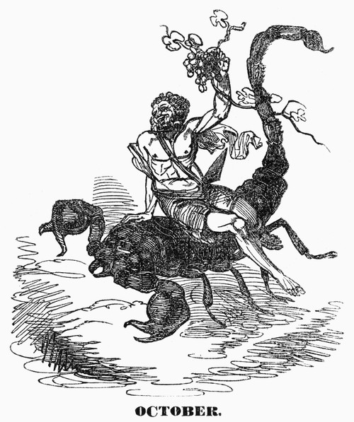 Allegory: October, 1837. /Nwood Engraving, American, 1837. Poster Print by Granger Collection - Item # VARGRC0096559 Allegory: October, 1837. /Nwood Engraving, American, 1837. Poster Print by Granger Collection - Item # VARGRC0096559