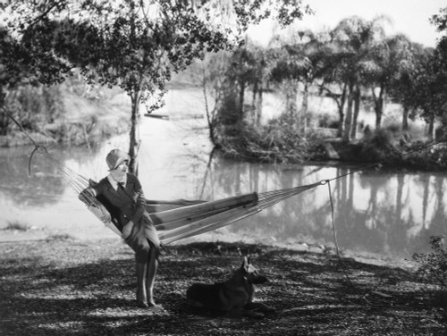 Film Still: Hammock. /Nactress Marie Prevost (1898-1937) In A Scene From A Silent Film, 1920S. Poster Print by Granger Collection - Item # VARGRC0095627