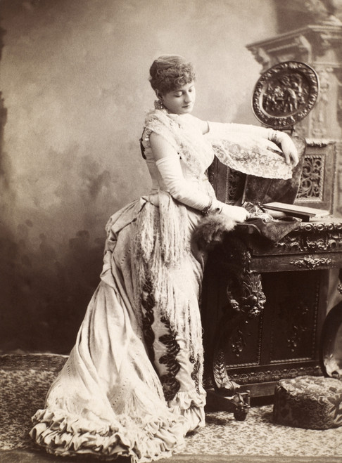 Sarah Orne Jewett /N(1849-1909). American Writer. Cabinet Photograph, New York, 1883. Poster Print by Granger Collection - Item # VARGRC0018291
