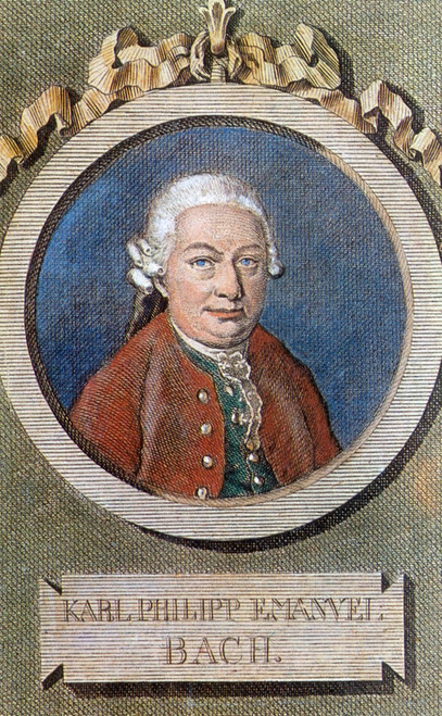 C.P.E. Bach, German Composer Poster Print by Science Source - Item # VARSCIJC4013