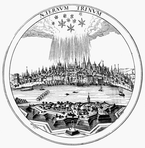 Germany: Cologne. /Nview Of Cologne In The 16Th Century. Wood Engraving After A Copper Engraving In The 'Theatrum Geographicum' Of Petrus Bertius (1565-1629). Poster Print by Granger Collection - Item # VARGRC0094003