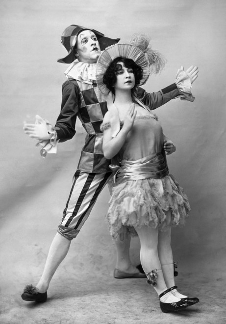 Performers: Clowns, C1920. /Ntheatrical Clowns. Photographed C1920. Poster Print by Granger Collection - Item # VARGRC0098847