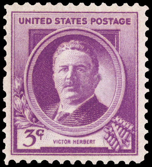 Victor Herbert (1859-1924). /Namerican (Irish-Born) Conductor And Composer. U.S. Commemorative Postage Stamp, 1940. Poster Print by Granger Collection - Item # VARGRC0113986