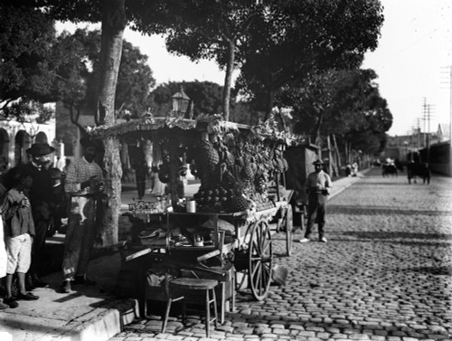 Havana: Vendors, C1903. /Nfruit Stands On The Prado In Havana, Cuba, C1903. Poster Print by Granger Collection - Item # VARGRC0105317 Havana: Vendors, C1903. /Nfruit Stands On The Prado In Havana, Cuba, C1903. Poster Print by Granger Collection - Item # VARGRC0105317