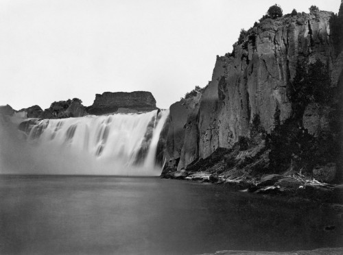 Idaho: Shoshone Falls. /Na View Of Shoshone Falls On The Snake River In Southern Idaho. Photographed By Timothy H. O'Sullivan, 1868. Poster Print by Granger Collection - Item # VARGRC0125297