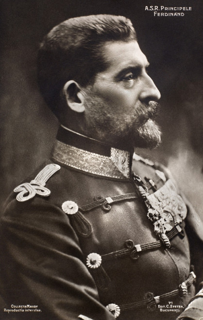 Ferdinand I (1865-1927). /Nking Of Romania, 1914-1927. Romanian Postcard, C1914. Poster Print by Granger Collection - Item # VARGRC0127113