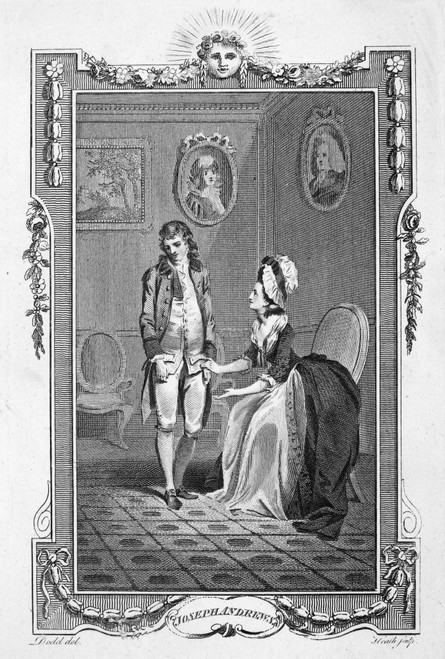 Henry Fielding (1707-1754). /Nenglish Novelist And Playwright. Illustration From His Novel, 'Joseph Andrews.' Copper Engraving, 1779, English. Poster Print by Granger Collection - Item # VARGRC0000454