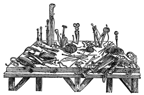 Surgical Instruments, 1567. /Nvarious Surgical Instruments. Woodcut, 1567. Poster Print by Granger Collection - Item # VARGRC0013405