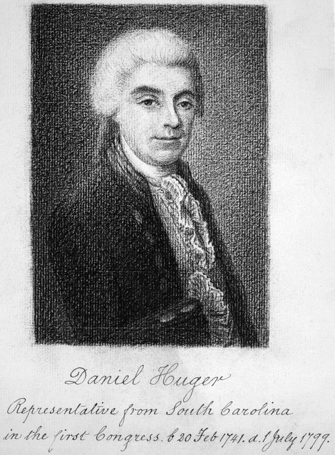 Daniel Huger (1741-1799). /Namerican Politician. Charcoal Drawing, 19Th Century. Poster Print by Granger Collection - Item # VARGRC0069527
