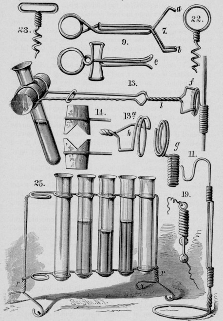 Laboratory Equipment Illustration Poster Print by Science Source - Item # VARSCIBM8769