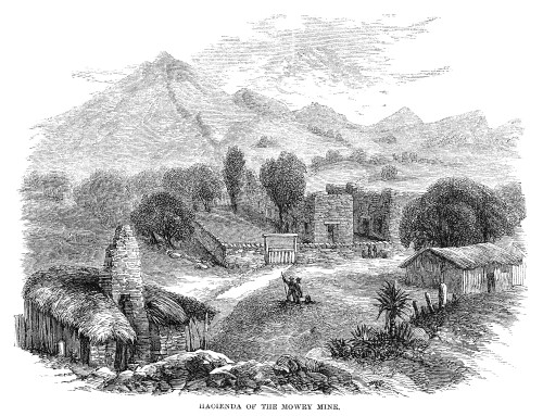 Arizona: Mowry Mine, 1865. /Nhacienda Of The Mowry Mine In Arizona. Wood Engraving, American, 1865. Poster Print by Granger Collection - Item # VARGRC0322659