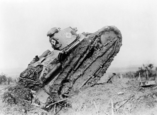 Wwi: French Tank, 1918. /Nsix-Ton Renault Type Tank Used By The French Army During World War I. Photograph, September 1918. Poster Print by Granger Collection - Item # VARGRC0131411