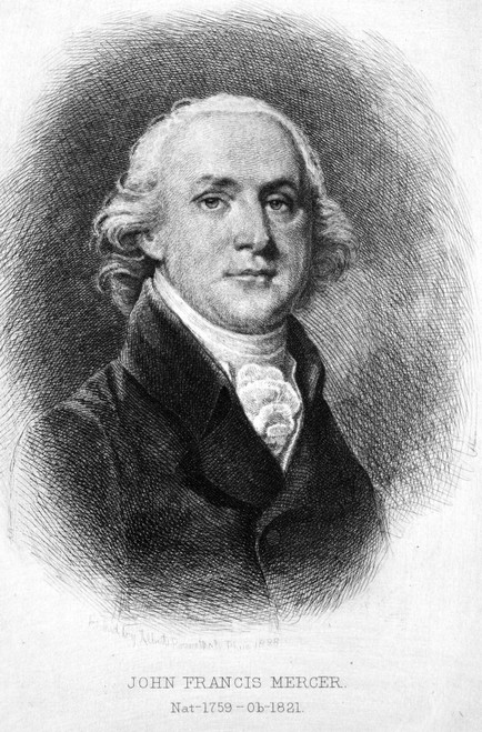 John Francis Mercer /N(1759-1821). American Soldier And Politician. Etching, 1888, By Albert Rosenthal. Poster Print by Granger Collection - Item # VARGRC0069984
