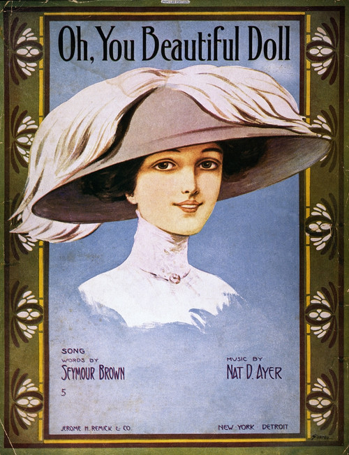 Song Sheet Cover, 1911. /Namerican Songsheet Cover Of "Oh, You Beautiful Doll", 1911. Poster Print by Granger Collection - Item # VARGRC0031537