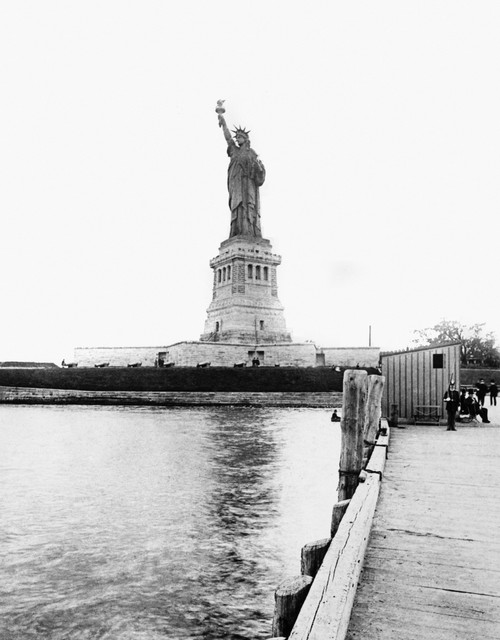Statue Of Liberty, C1890. /Nthe Recently Inaugurated Statue Of Liberty In New York Harbor Photographed From The Pier On Bedloe Island, 1885-1890. Poster Print by Granger Collection - Item # VARGRC0125186 Statue Of Liberty, C1890. /Nthe Recently Inaugurated Statue Of Liberty In New York Harbor Photographed From The Pier On Bedloe Island, 1885-1890. Poster Print by Granger Collection - Item # VARGRC0125186