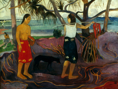Gauguin: Pandanus, 1891. /Npaul Gauguin: Under The Pandanus. Oil On Canvas, 1891. Poster Print by Granger Collection - Item # VARGRC0025276 Gauguin: Pandanus, 1891. /Npaul Gauguin: Under The Pandanus. Oil On Canvas, 1891. Poster Print by Granger Collection - Item # VARGRC0025276
