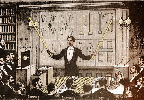 Nikola Tesla, Serbian-American Inventor Poster Print by Science Source - Item # VARSCIBJ5665