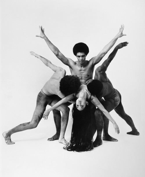 Dance: Alvin Ailey. /Nmembers Of The Alvin Ailey American Dance Theater Performing In A Production Of His Work 'Myth,' C1971. Poster Print by Granger Collection - Item # VARGRC0128746