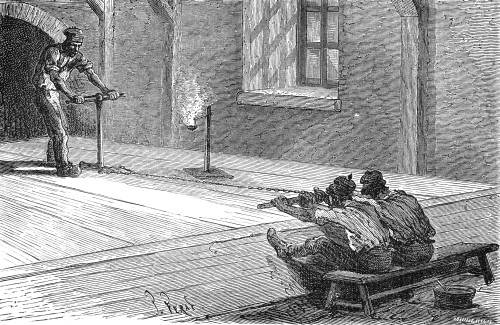 Soap Manufacture, C1870. /Ncutting Hardened Cakes Of Soap With A Draw-Knife In A French Olive Oil-Soap Factory. Wood Engraving, C1870. Poster Print by Granger Collection - Item # VARGRC0079923