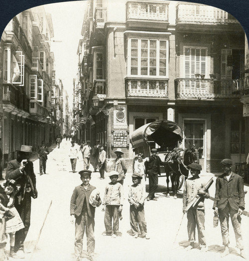 Spain: Cadiz, C1908. /N'A Typical Narrow Street In Cadiz, Spain.' Stereograph, C1908. Poster Print by Granger Collection - Item # VARGRC0323559 Spain: Cadiz, C1908. /N'A Typical Narrow Street In Cadiz, Spain.' Stereograph, C1908. Poster Print by Granger Collection - Item # VARGRC0323559