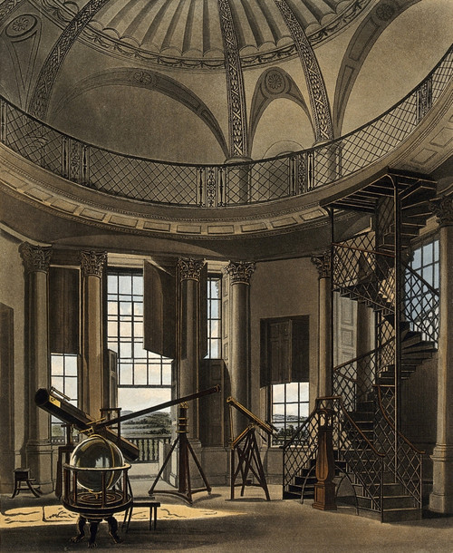 Interior of the Radcliffe Observatory, Oxford Poster Print by Science Source - Item # VARSCIJA0102