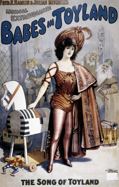 A Gaiety Girl Poster, 1894 /Nby Dudley Hardy For The English Play 'Babes In Toyland.' Poster Print by Granger Collection - Item # VARGRC0042279