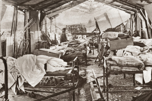 Wwi: Hospital Bombing. /Na British Hospital Of The St. John'S Ambulance Association, Intentionally Bombed By German Air Raiders During World War I. Photograph, C1916. Poster Print by Granger Collection - Item # VARGRC0408945 Wwi: Hospital Bombing. /Na British Hospital Of The St. John'S Ambulance Association, Intentionally Bombed By German Air Raiders During World War I. Photograph, C1916. Poster Print by Granger Collection - Item # VARGRC0408945