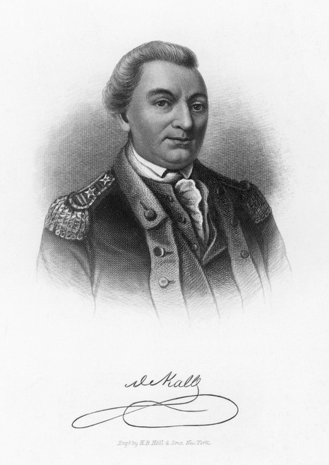 Baron De Kalb (1721-1780). /Nbaron Johann De Kalb. German Soldier. Steel Engraving, 19Th Century. Poster Print by Granger Collection - Item # VARGRC0045363