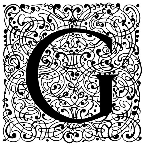 Decorative Initial, 1710. /Nengraving, German, 1710. Poster Print by Granger Collection - Item # VARGRC0408901